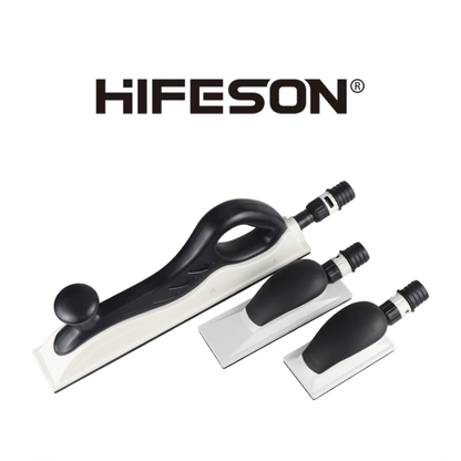 125/200/400MM Hand Schuurblok Haak Lus Stofvrije Extractie Mesh Slijpen Pad Schuurmiddelen gebruikt voor Hout en Auto