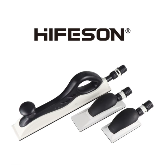 125/200/400MM Hand Schuurblok Haak Lus Stofvrije Extractie Mesh Slijpen Pad Schuurmiddelen gebruikt voor Hout en Auto