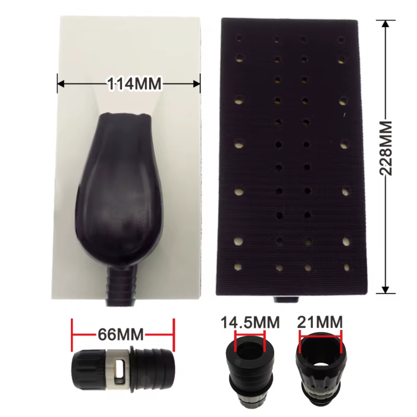 Hand Schuurblok, Stof Gratis Klittenband Mesh Hand Sander, slijpen Tool Voor Droog Slijpen En Polijsten Van Hout
